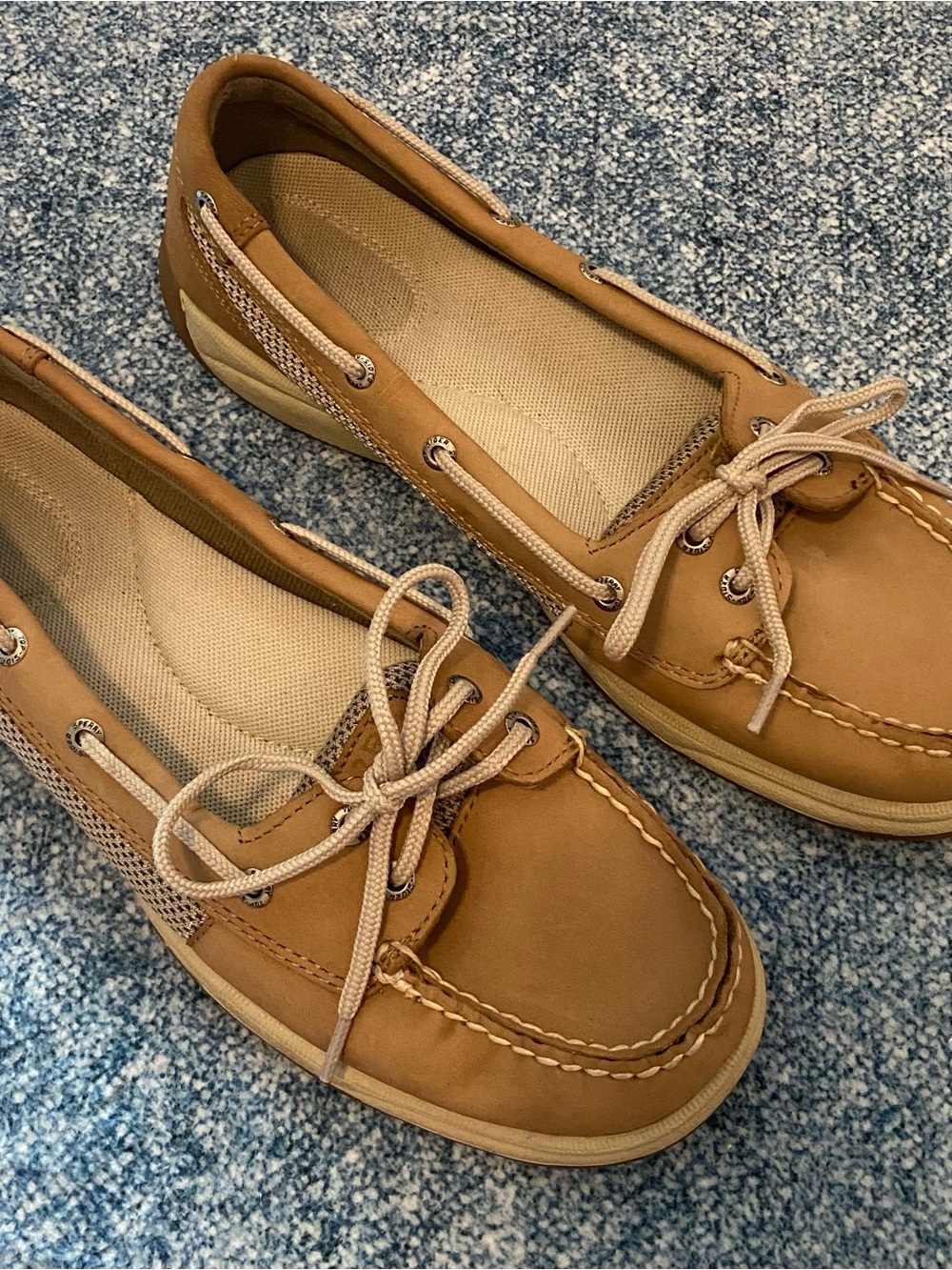 Sperry Men's Boat Shoes in Tan and Beige